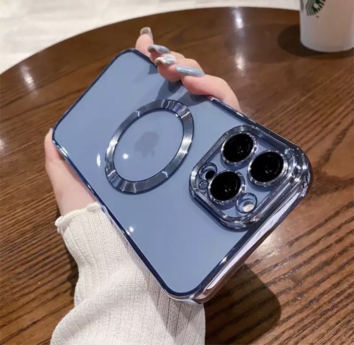 Iphone 14/15/16E/17 PRO MAX PLUS AIR Husa Magsafe Protectie Camera 0,2