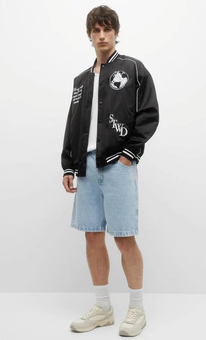 Geaca bomber de primavara Pull&Bear marime L