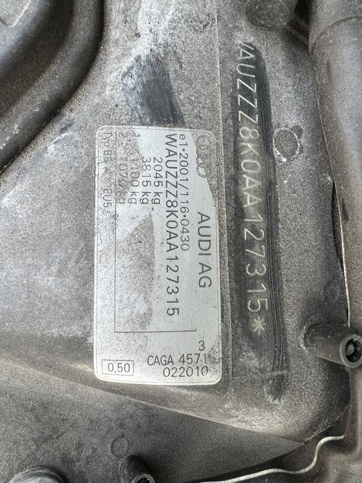 Motor 2.0 TDI CAGA Audi A4 B8 A6