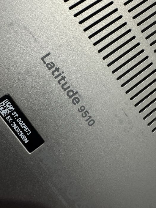 Dell latitude 9510 i7 gen 10 cu touchscreen
