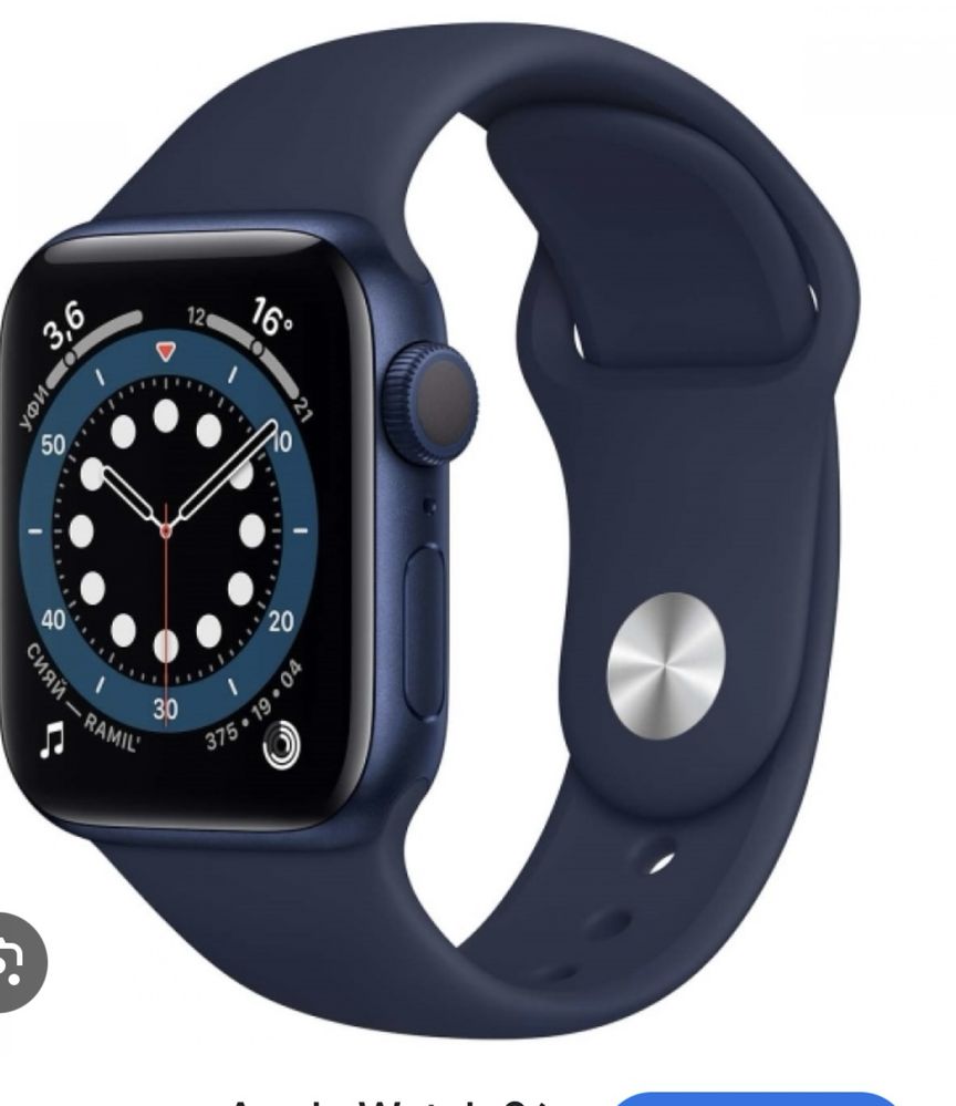 Продается Apple watch 6, 44mm в идеальном состоянии.