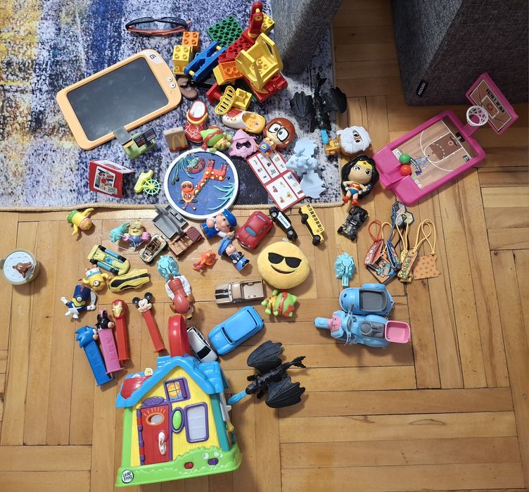 Lot jucării, lego, casuta interactiva