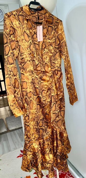 Rochie snake print