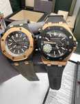 audemars piguet offshore diver black gold