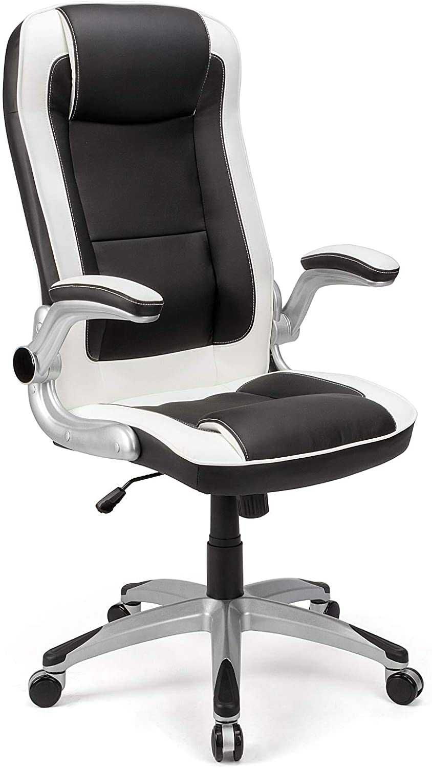 Ергономичен офис стол с мека седалка и облегалка DESSAU  два цвята