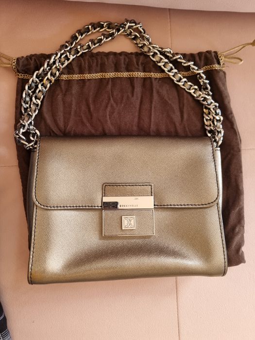 Дамска чанта Coccinelle, естествена кожа