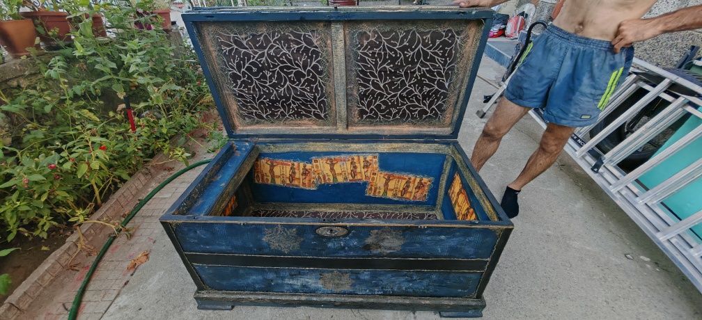 Винтидж сандък , реставриран