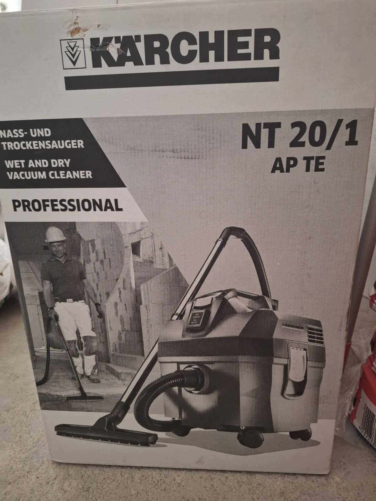 Прахосмукачка Karcher NT 20/1 Ap Te 1380W 20l с електрически контакт