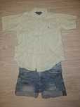 set camasa Ralph Lauren și blugi Zara cool pt băiat 2-3ani