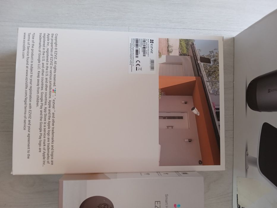 Видеонаблюдение EZVIZ: Камера CS-BC1C (1080P) и Соларен панел