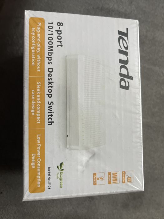 Switch tenda s108 8 porturi 10/100Mbps