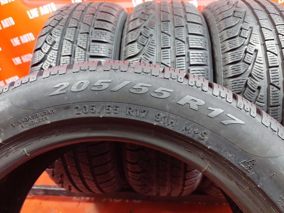 Anvelope de IARNA - 205/55/17 - PIRELLI - CA NOI / 7.6 MM - DOT 4419 !