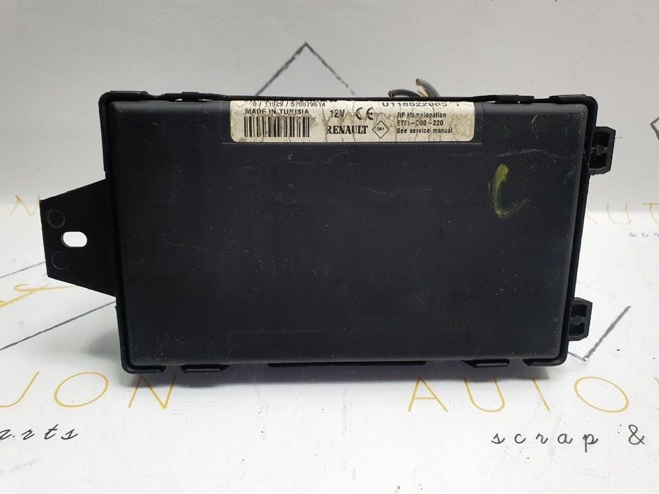UCH modul RENAULT SYMBOL I (LB0/1/2_) [ 2001 - 2008 ] SIEMENS U118522003 OEM 8200103749B