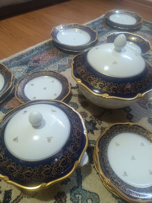 Serviciu de masă Weimar echt cobalt 12 persoane