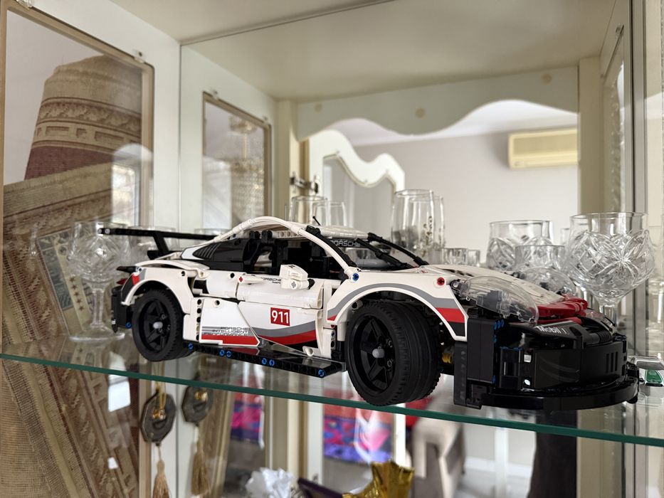 Лего техник набор 42096 Porche 911 RSR оригинал, коробка, инструкция