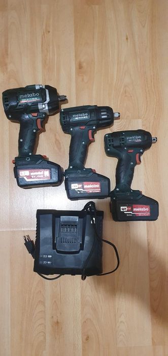 Set Metabo SSW 18 LTX 300 BL, Metabo SSW 400 LTX BL,Metabo SSW 800 LTX
