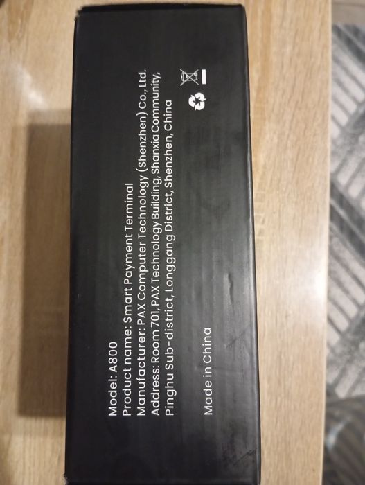 POS PAX A800 nou