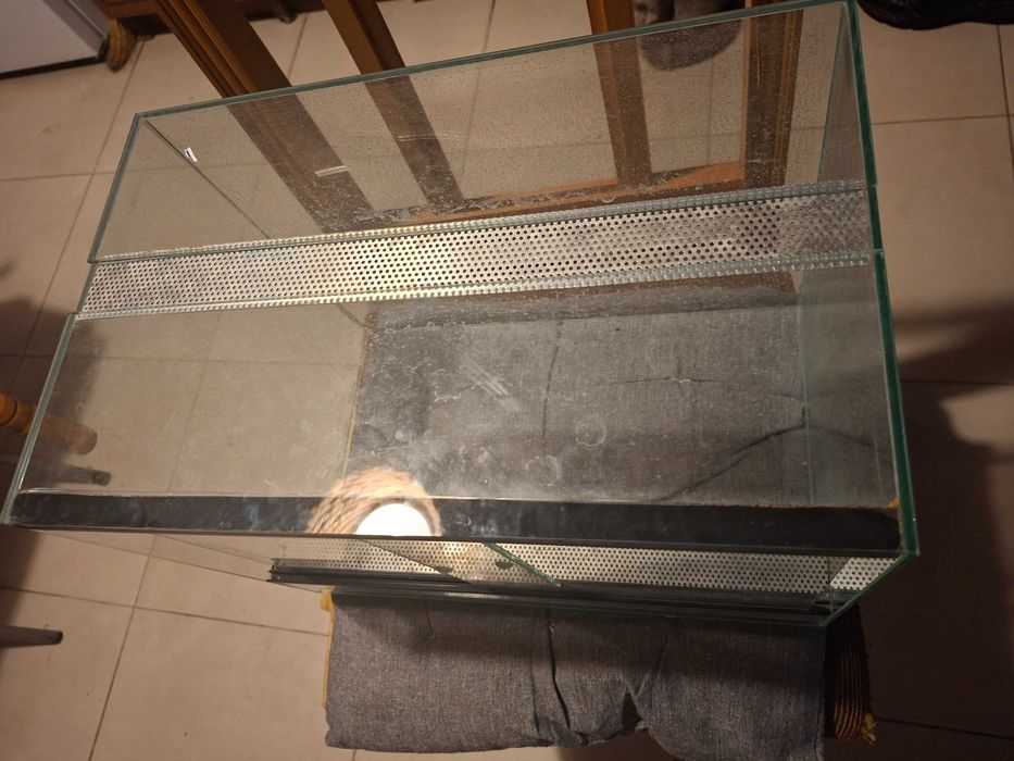 Terariu sticla 40x25x30