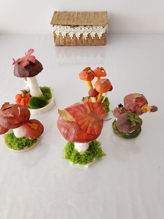 Осенние поделки грибы