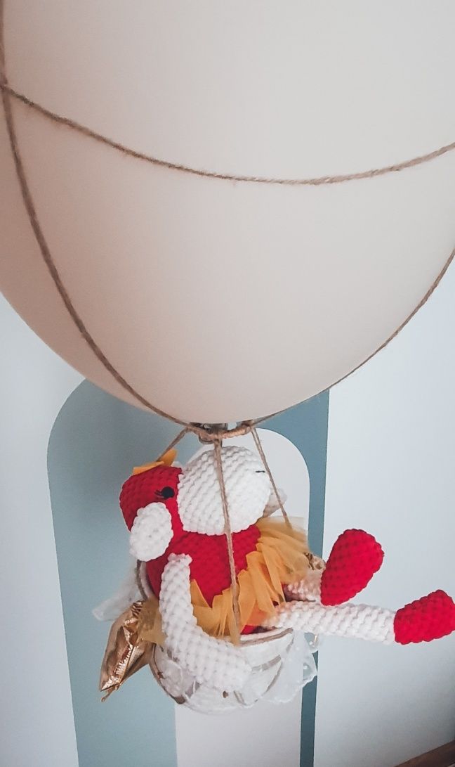 Cadou balon camera copii handmade