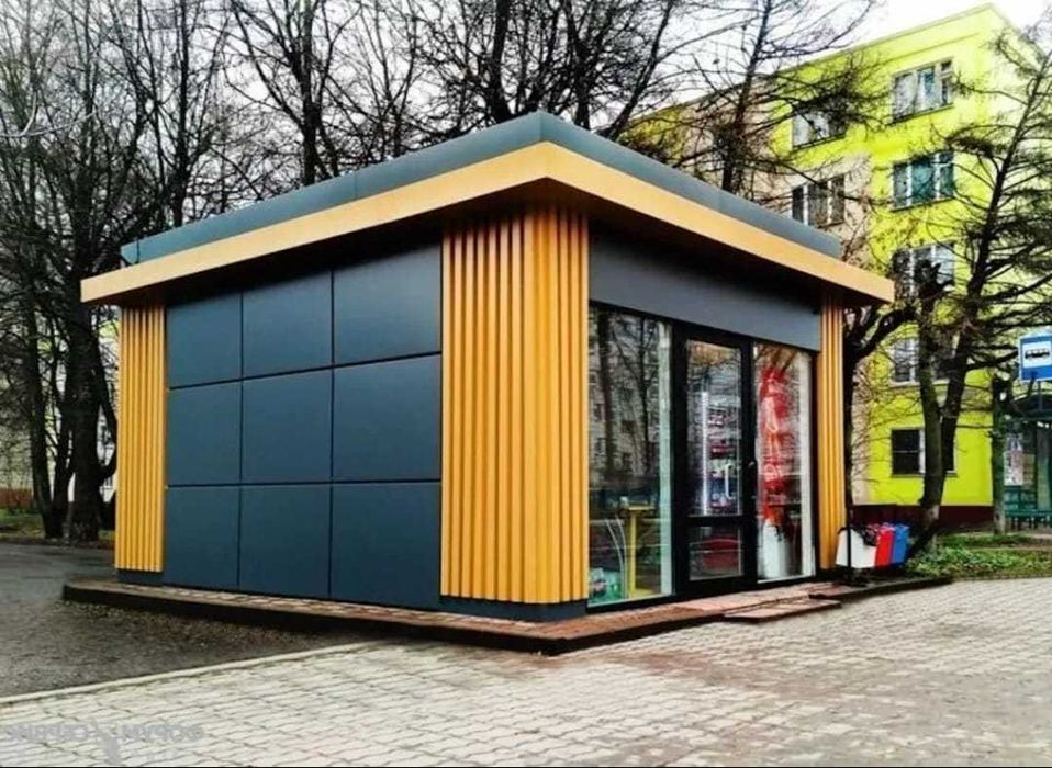 Павильон Модульный дом Жилое контейнер 20/40 тон с гарантией