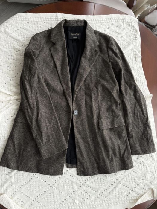 Massimo Dutti Costume din amestec de lână (sacou cu pantaloni)