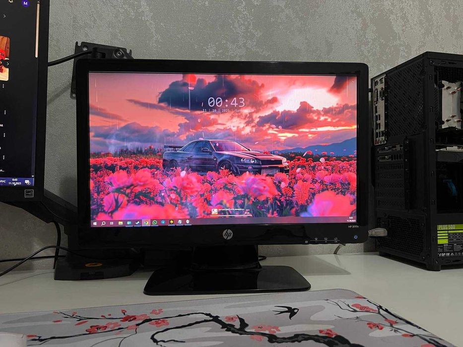 монитор HP 20 дюймов, 75 герц, 1600x900 пикселей, dvi-d, vga