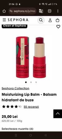 Balsam Hidratant pentru buze Sephora