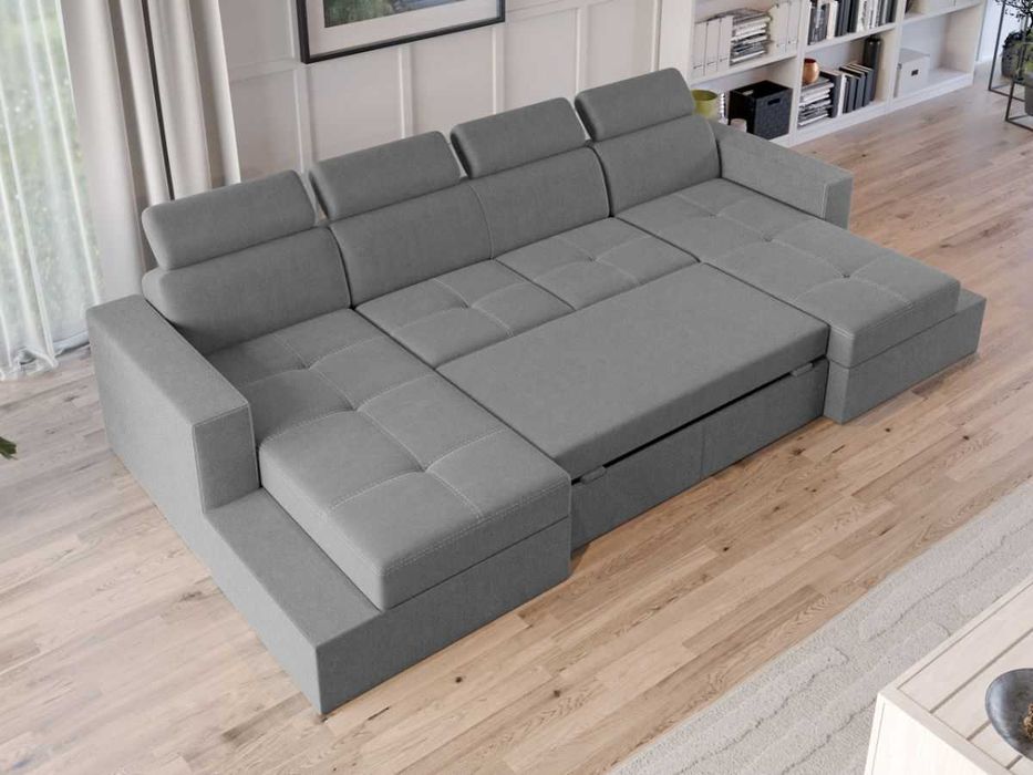 Coltar U Extensibil Paloma gri deschis - Transport Gratuit