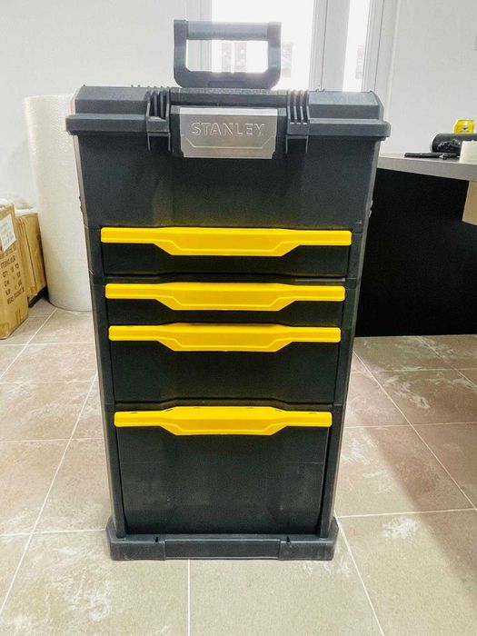 Cărucior de scule Stanley 1-79-206 din metal și plastic