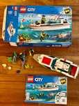 LEGO City Great Vehicles - Iaht pentru scufundari 60221, 148 piese