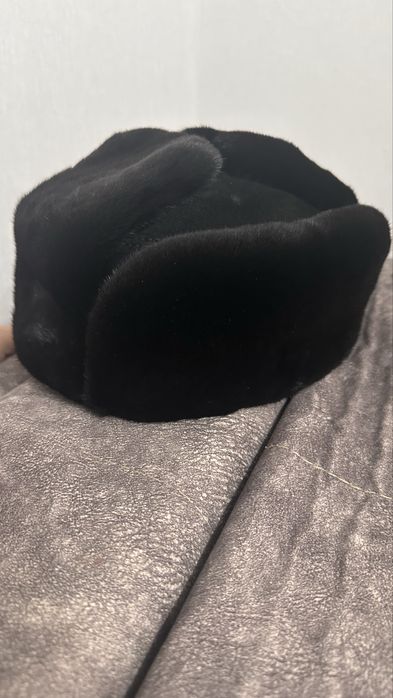 Норковая шапка мужская