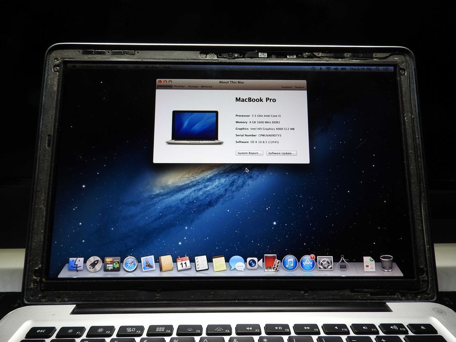 MacBook Pro 2012 I5 4GB RAM cu urme de uzura - Vand si pentru piese