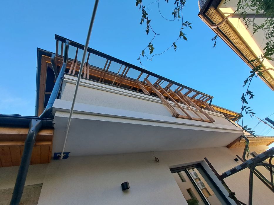 Terasa cu policarbonat solid , terasa transparenta,  pergola , foisor