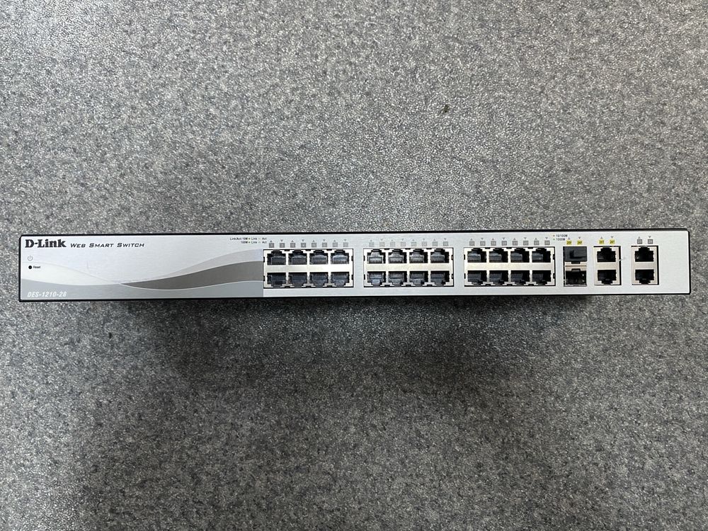 Коммутатор D-link des 1210-28