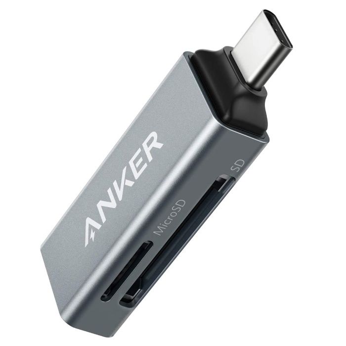 Anker USB-C 2in1 Card Reader-четец на карти памет за мобилни телефони