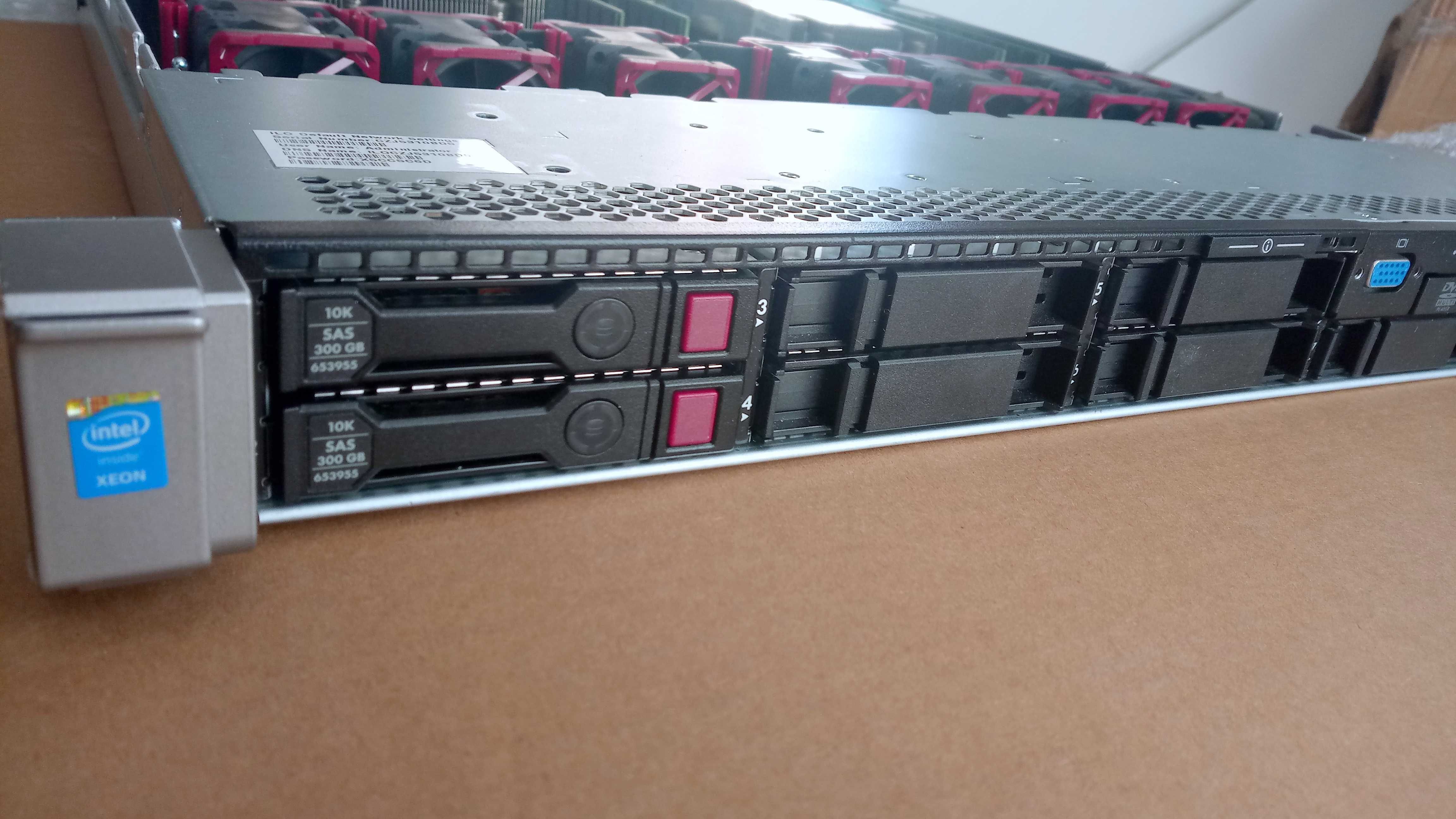 CTO: Сървър HPE DL360 Gen9 2*Xeon E5-2620v3 0GB RAM Smart Array RAID