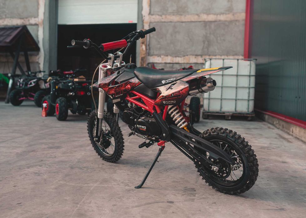 Moto Cross Sky 125 cmc Cutie Manuala 4 Trepte roti 14/12