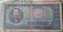 Bancnota 100 lei vechi