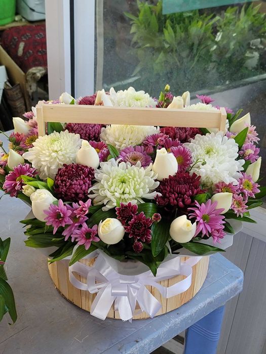 Доставка цветов по Ташкенту мега акция. Подробнее в телеграмм.