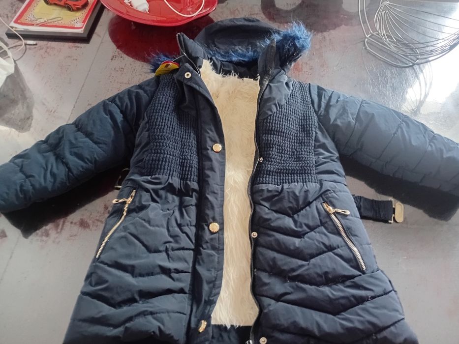 Куртка зимняя с натуральным мехом