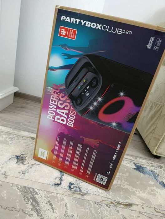 Vând boxă portabilă JBL PartyBox Club 120 – Nouă, Sigilată!