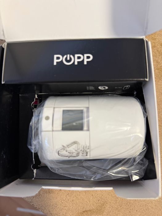 Termostat smart POPP pentru calorifer