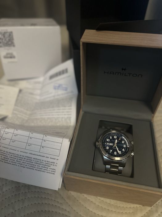 Ceas Hamilton Khaki Aviation Khaki X-Wind Day Date