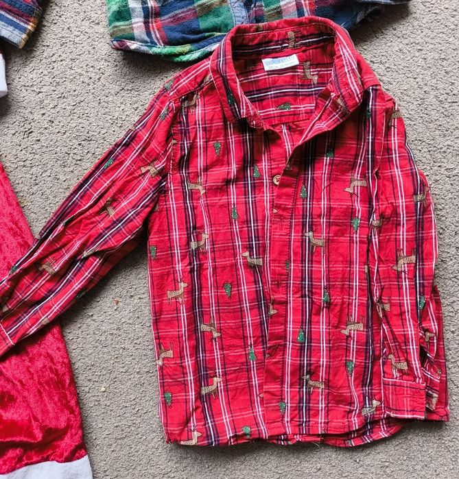 Costumaș Moș Crăciun și 2 cămășuțe superbe