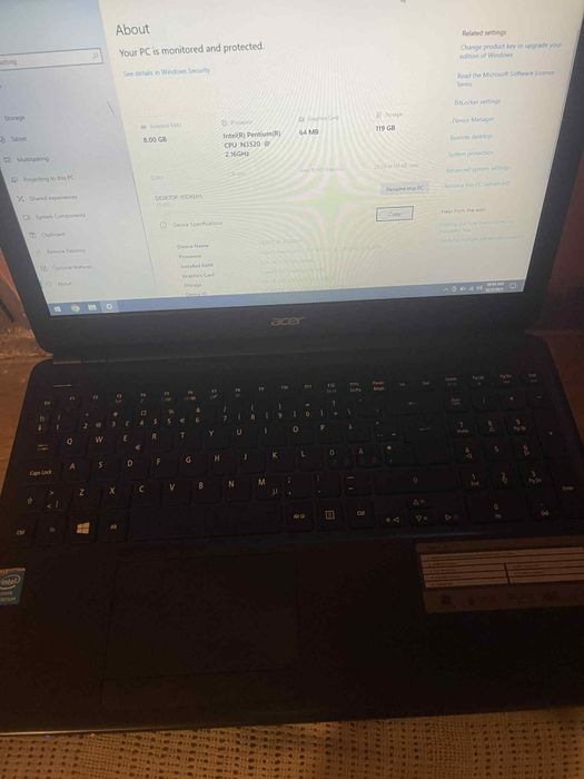 laptop acer   pret 500 lei