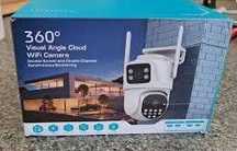 360° Cloud WiFi камера с нощно виждане и детектор за движение