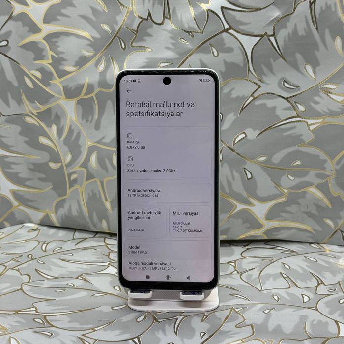 Redmi 10 sotiladi dastavka bor
