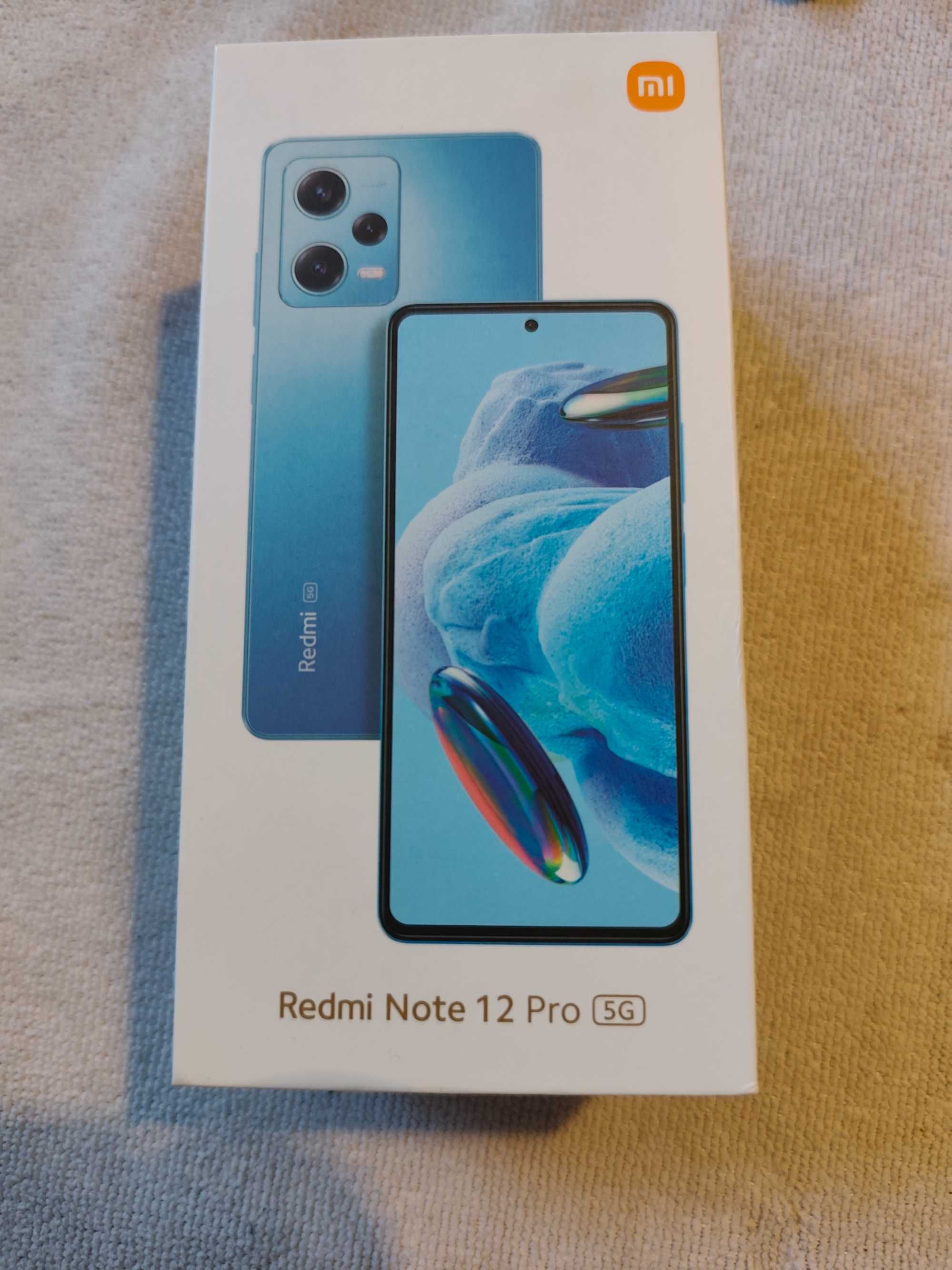 Xiaomi Redmi Note 12 Pro 5G, 128GB, 6GB RAM, с Калъф и Протектори