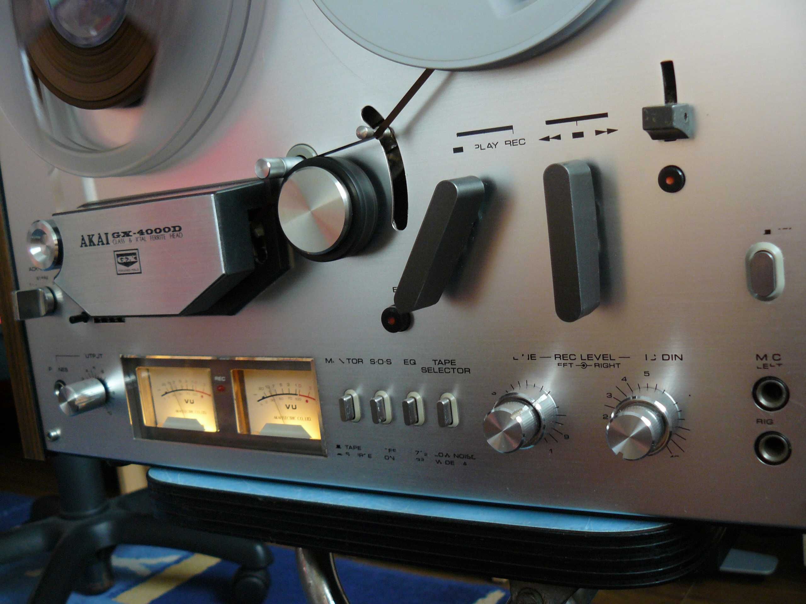 Magnetofon Akai Gx 4000D Amplificator Benytone  Vintage
